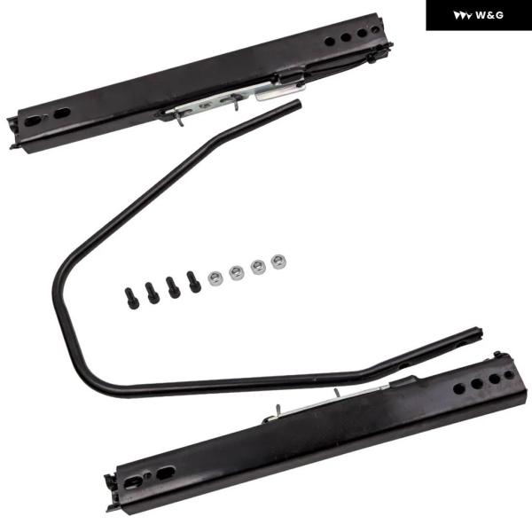 並行輸入品 汎用 レーシングシート スライダー ロックシートベースレール ブラケット バケット パー...