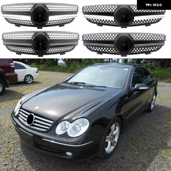 並行輸入品  フロント グリル センターフード グリル バンパー メルセデス ベンツ CLK クラス...