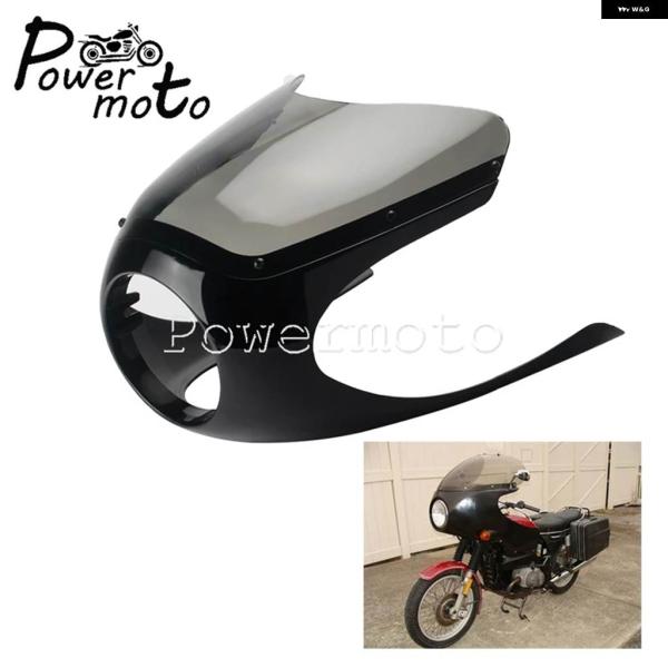 並行輸入品 カフェレーサー スタイル 6.25インチ ヘッドライト フェアリング ヘッドライト ドゥ...