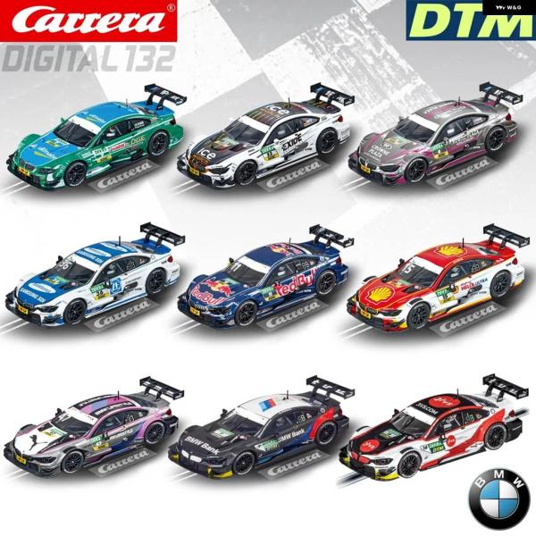 並行輸入品 カレラ スロットカー デジタル132 DTM BMW M3/M4 30661/30662...