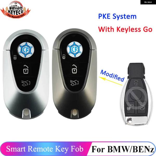 並行輸入品 メルセデス ベンツ S クラス リモートスマートカーキーシェルケース アウディ BMW ...
