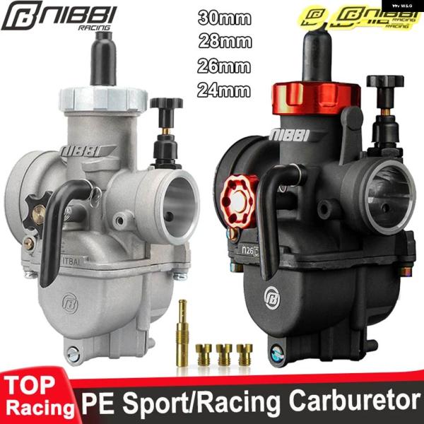 並行輸入品 PE 24/26/28/30MM キャブレター オートバイ 2T 4T エンジン キャブ...