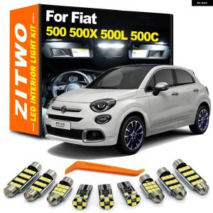 並行輸入品 カー バルブ LED インテリア ドームマップライトキット フィアット 500 500L 500E 500C 2007-2019 - 23用