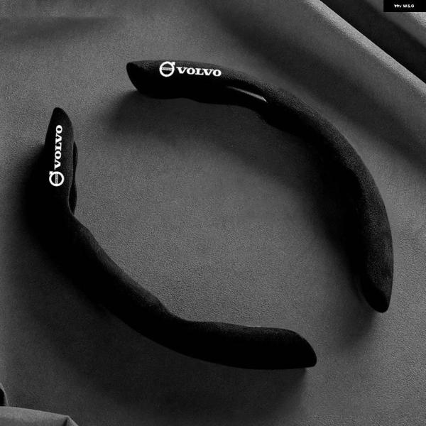 並行輸入品 車用 ステアリングホイール カバー ブースター ノンスリップカバー ボルボ Rデザイン ...