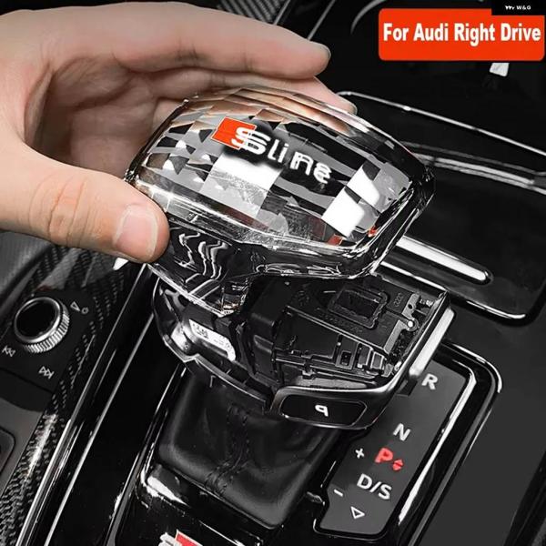 並行輸入品 アウディ クリスタル ギア ハンドル 右ドライブ A4 S4 Q5 RS4 RS5 A5...