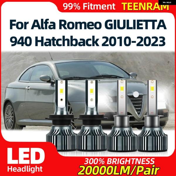 並行輸入品 240W ハイロービーム LED ヘッドライト バルブ 12V 6000K ヘッドランプ...