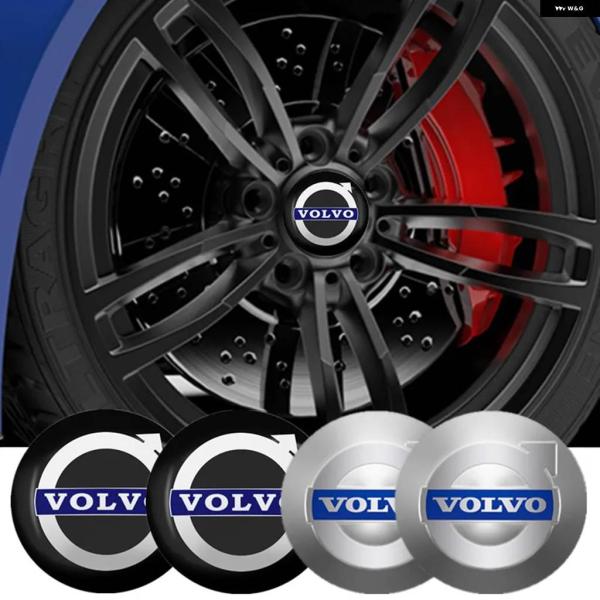 並行輸入品 4PCS 56MM/60MM/65MM カーホイールセンターハブキャップ ステッカー ボ...