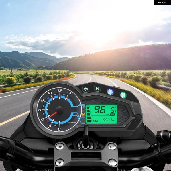 並行輸入品 FREEDOM CR1 150 バイク スピード メーター タコメーター ゲージ LED...