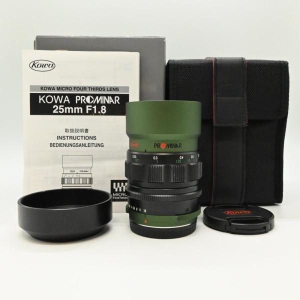 Kowa 単焦点レンズ PROMINAR 25mm F1.8 グリーン マイクロフォーサーズ専用 P...