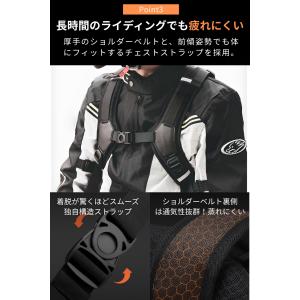 リュック ヘルメットバッグ フルフェイスヘルメ...の詳細画像4