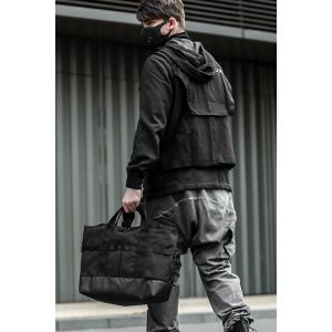 トートバッグ 大容量 軽量 メンズ 2way ...の詳細画像2