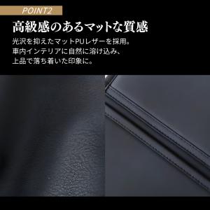 キックガード 車 汚れ防止 子供 PUレザー ...の詳細画像3