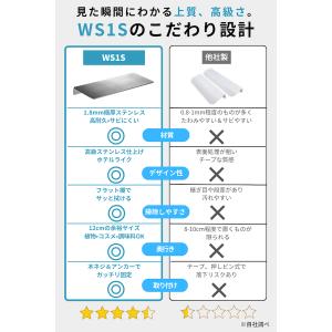 ウォールシェルフ ステンレス ヘアライン加工 ...の詳細画像2