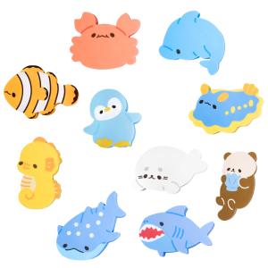 うみのなかまたち ダイカット 消しゴム 10種類...の商品画像
