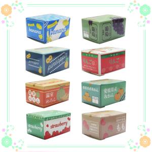 懐かしのレトロ 缶詰風 消しゴム 8柄 各1個セット : カタヤマ店