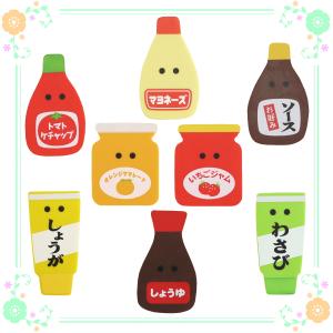 懐かしのレトロ 缶詰風 消しゴム 8柄 各1個セット : カタヤマ店