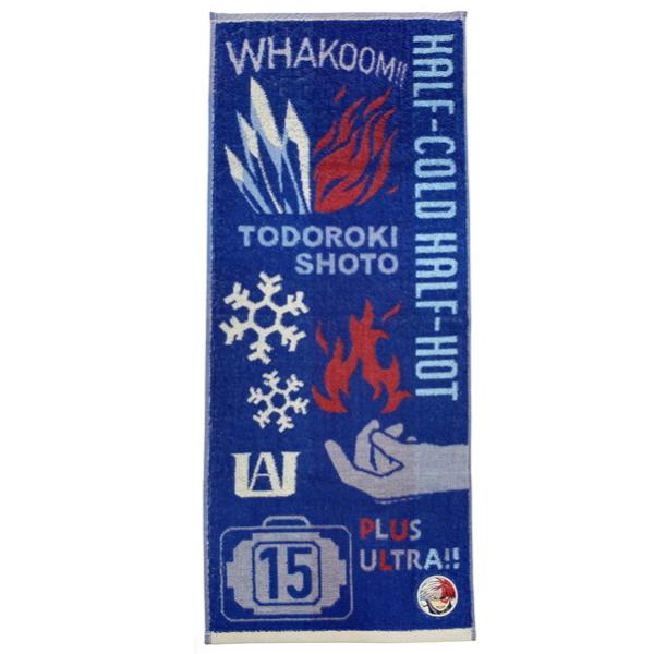フェイスタオル 僕のヒーローアカデミア 轟 焦凍 アイコン タオル モチーフ 約 34× 80cm ...