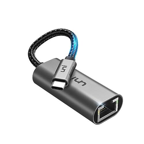 USB C LANケーブル [Thunderbolt 3] uni Type C 有線LANアダプタ...