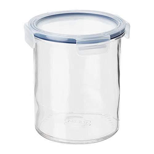 ＩＫＥＡ/イケア IKEA 365+：ふた付き容器14x17cm ガラス/プラスチック （192.7...