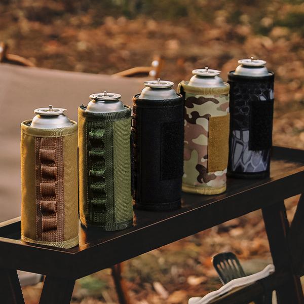 CB缶 カバー CB缶カバー キャンプ ガス缶 コンロ ストーブ バーナー 迷彩 無骨