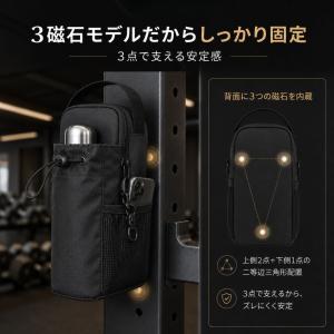 ジムバッグ マグネット 磁石付き 3磁石 耐荷...の詳細画像2