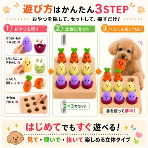 知育玩具 犬 おもちゃ ノーズワーク マット ...の詳細画像4