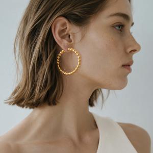 SASKIA DIEZ（サスキアディツ） イヤー パール チェーン シルバー