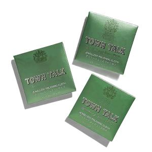 【1000円ポッキリ 送料無料】DINKY マイクロファイバークリーニングクロス 真珠 メガネ拭き スマホ磨き TOWN TALK J-27 3パック ミニ 6.5cm × 6.5cm 英国製