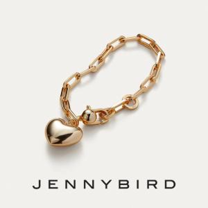 JENNY BIRD ジェニーバード Puffy Heart Bracelet ゴールド パフィー ハート ブレスレット レディース ブランド｜storesparkle