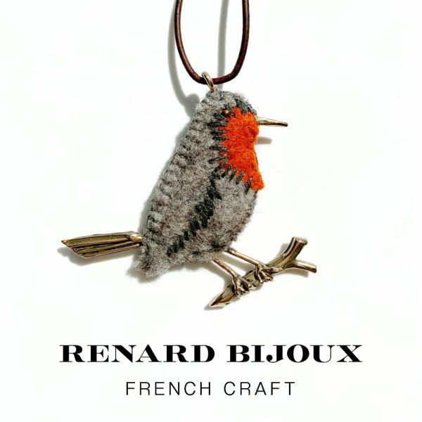 RENARD BIJOUX レナード ビジュー フレンチクラフト Robin Bird ロビン バー...