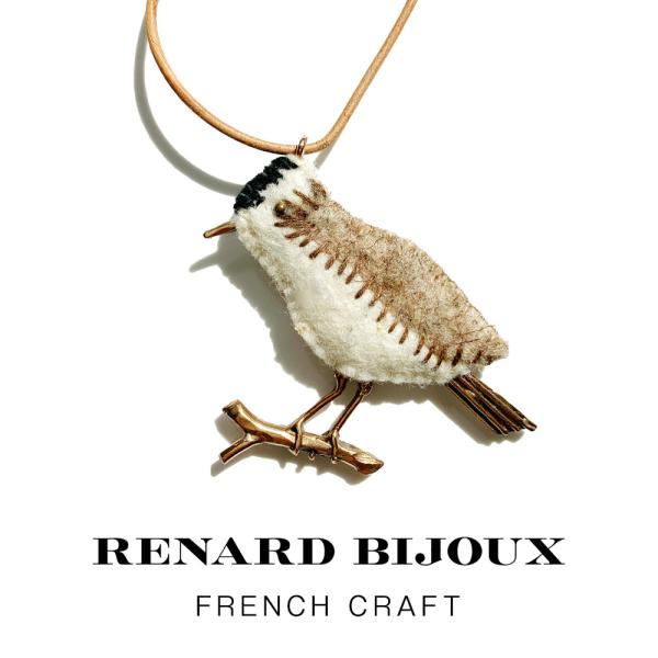 RENARD BIJOUX レナード ビジュー フレンチクラフト Warbler Bird ワーブラ...