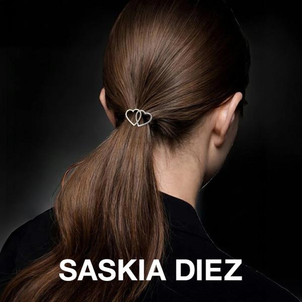 SASKIA DIEZ サスキア ディツ Linked Hearts Hair Tie リンクド ハ...