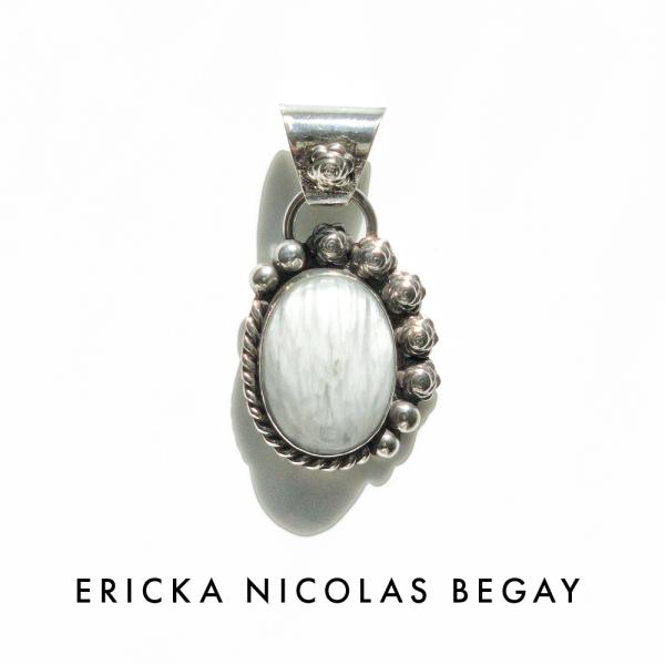 ERICKA NICOLAS BEGAY エリッカ ニコラス ビゲイ 02 スコレサイト ペンダント...