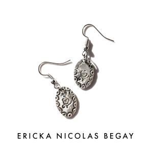 AKコレクション ダイヤモンド イヤリング K18YG AK collection 花  