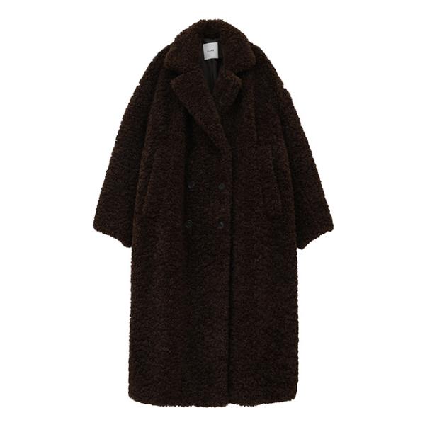 クラネ CLANE ダブル ロング ボア コート DOUBLE LONG BOA COAT エコファ...