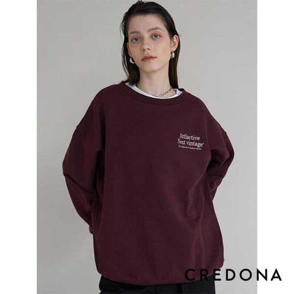 クレドナ CREDONA ポイント スェット シャツ 【THE C】 POINT SWEATSHIR...