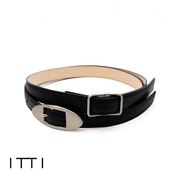 ITTI イッチ HERRIE W BUCKLE BELT / RAPTO FLEX ヘリー ダブル...