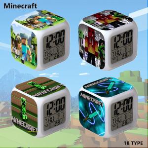 Minecraft クリーパー ＴＮＴ Steve 目覚ましライト 大音量