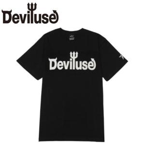 tシャツ Deviluse デビルユース Damage SS T-Shirts Black Navy 半袖t