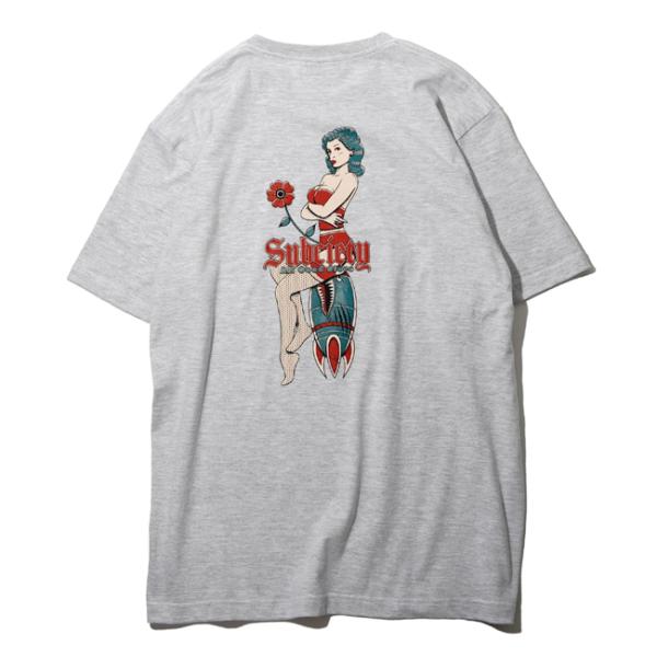 期間限定ポイント10倍！tシャツ Subciety サブサエティ Pinup SS TEE Blac...