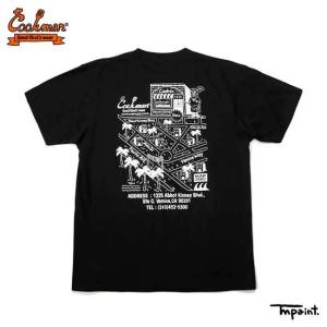 クックマン COOKMAN tシャツ TM Paint Abbot Kinney Black S/S TEE 半袖 Tシャツ コラボレーション ブラック｜stormy-japan