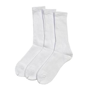 ソックス STORMY ストーミー Crew 3 Piece Pack Socks White 3足組ソックス 靴下 メンズ レディース｜stormy-japan