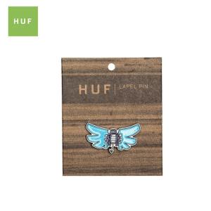 HUF SLAP BUTTERFLY PIN BLUE ハフ ピンバッジ 16s SKATEBOARD スケートボード スケボー｜stormy-japan