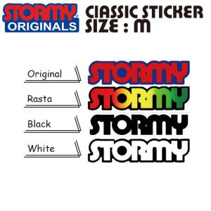 STORMY　Original Classic Sticker Size M(ストーミー オリジナル ステッカー Mサイズ)｜stormy-japan