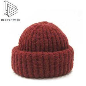 ディーエルヘッドウェア DL HEADWEAR ビーニー 帽子 Juke Cuff Knit Beanie Burgundy ニット帽｜stormy-japan