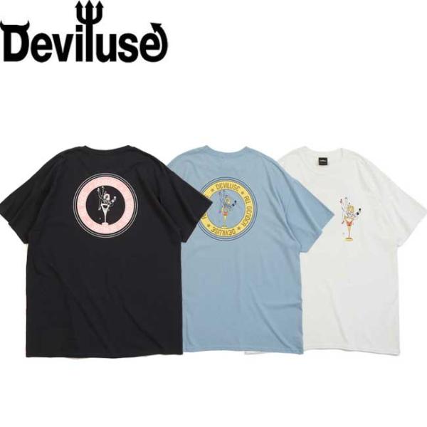 デビルユース Deviluse Need More T-Shirts Black StoneBlue...