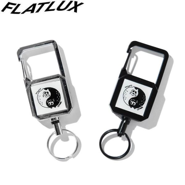 キーホルダー FLATLUX フラットラックス Yin &amp; Nyang Key-Holder Sil...