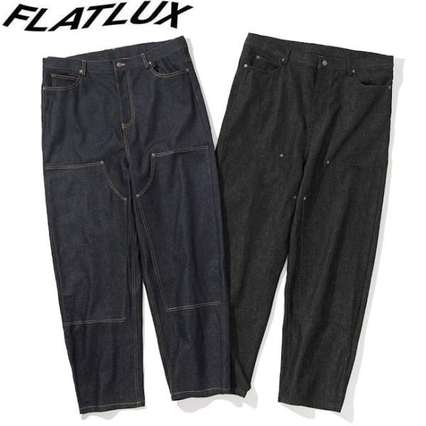 パンツ FLATLUX フラットラックス DDR Denim Pants"raw" Indigo B...