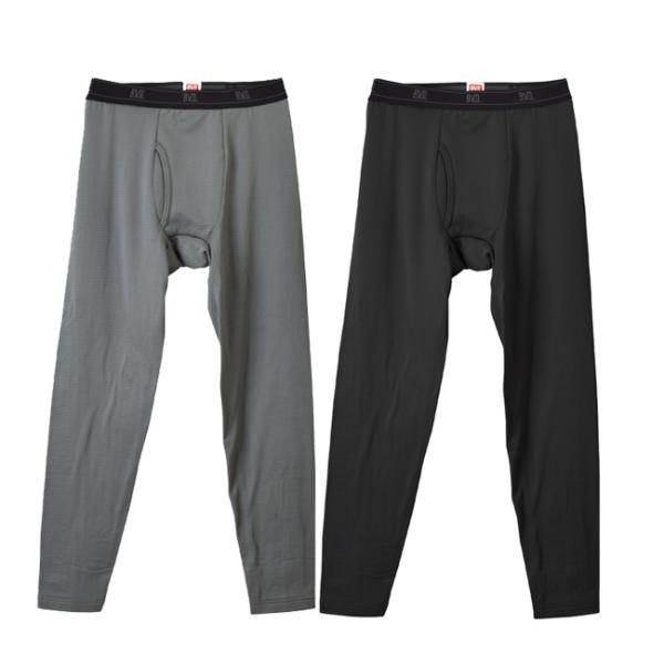 インナー B.V.D. 瞬暖GRID-TEC+ Leggings Black Charcoal Gr...