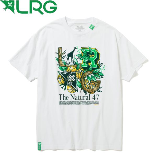 tシャツ LRG エルアールジー NATURAL 47 Short Sleeve TEE White...